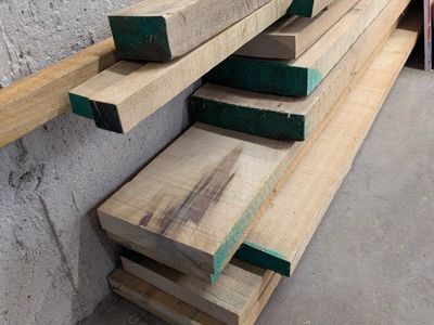Poplar rough cut 100 board feet