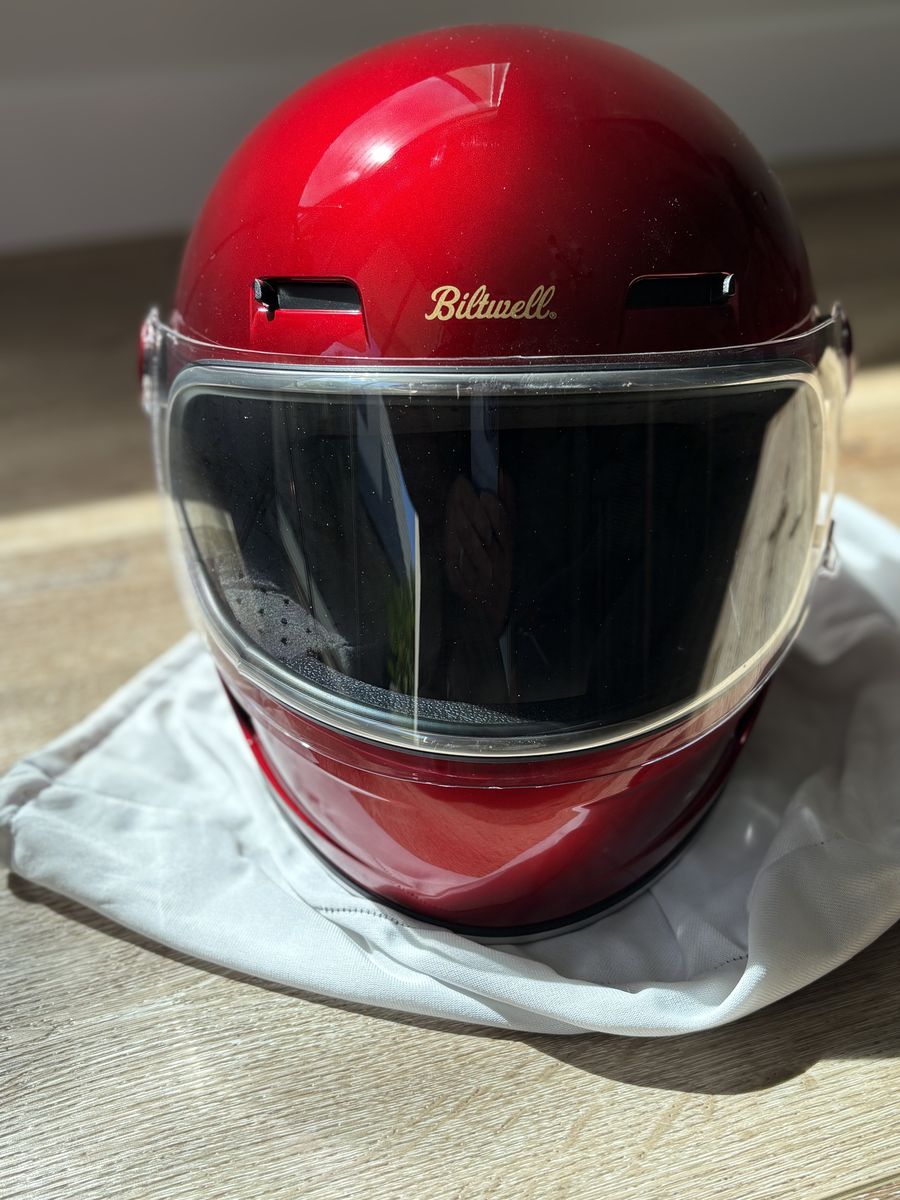 Biltwell Gringo SV Motorcycle Helmet, Size XXL