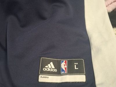 Adidas NBA Utah Jazz Deron Williams #8 Jersey Men's Size L Basketball Blue White Yellow