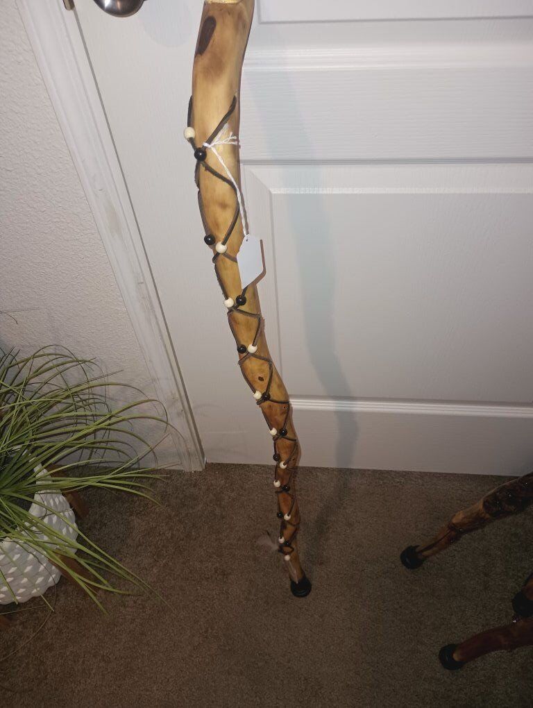 hand carved canes and walking sticks