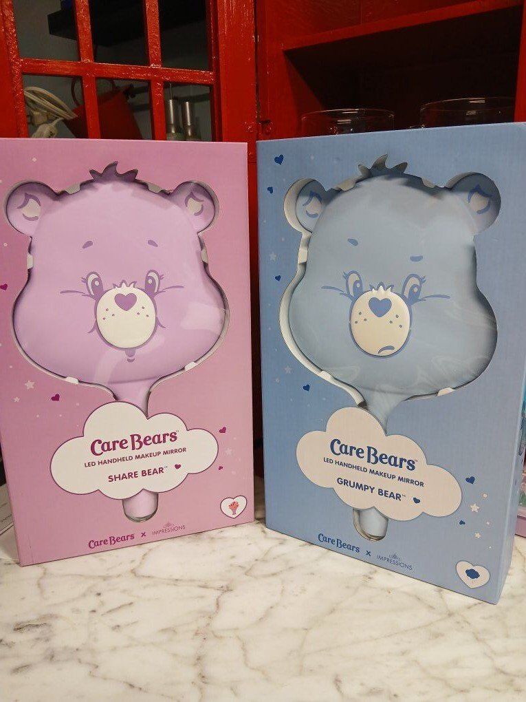 Care Bears Hand Held Mirror NIB - Nostalgia Gifts!
