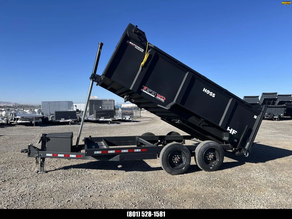 2025 Watchdog 7x14 Hoss Rumble Bed Telescopic Dump