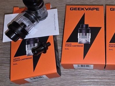 Aegis Force Cartridge 5ml - 8 pcs - No Coils
