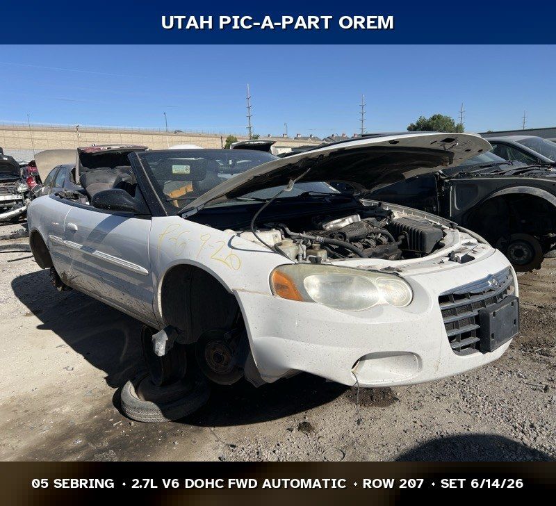 2005 Chrysler Sebring Parts - UTPAP Orem