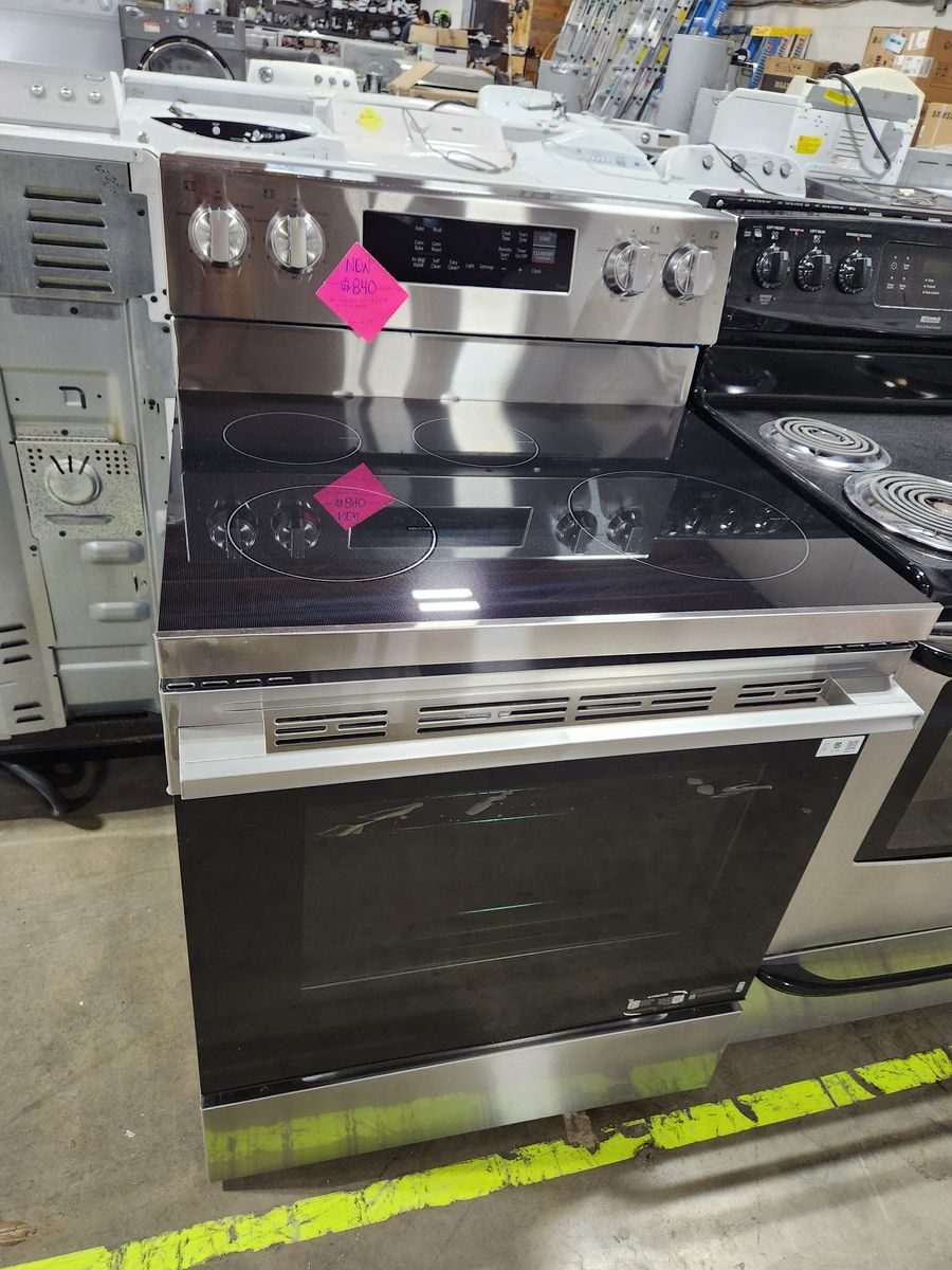 Brand New! LG Stainless Steel Electric Induction Range with Convection Oven