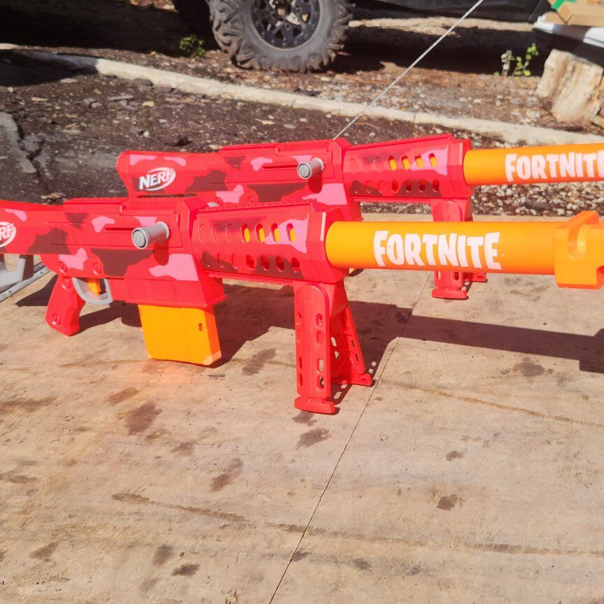 Nerf Fortnite Heavy SR Blaster - No Scope Included