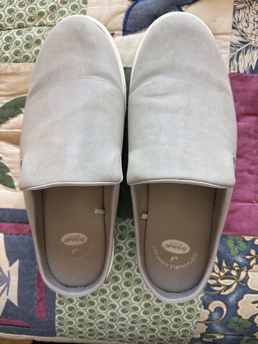 Dr. Scholl's Sustainable Comfort Gray Slip-On Shoes Women's Size 8M