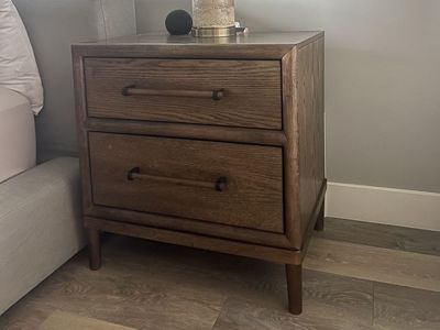 2 Drawer Charging Nightstand