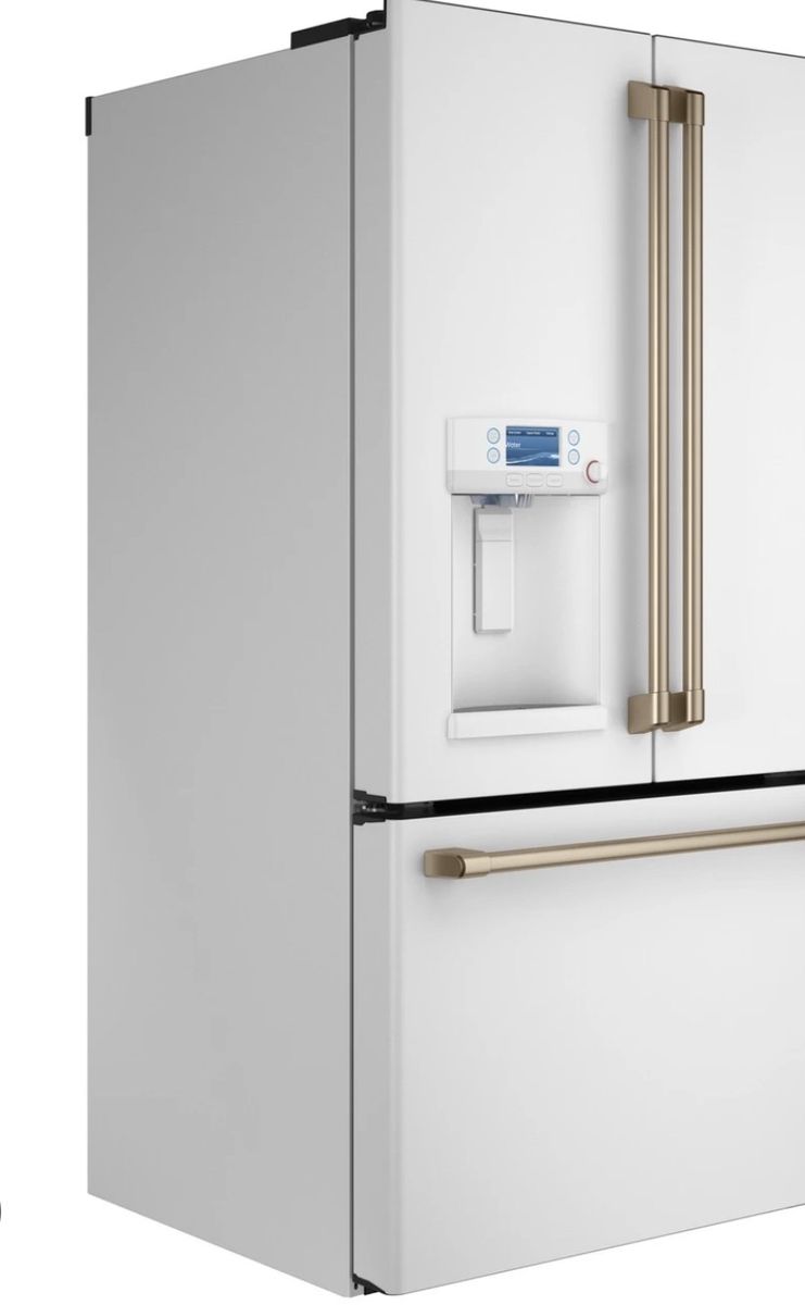 New white left refrigerator side panel
