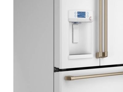New white left refrigerator side panel