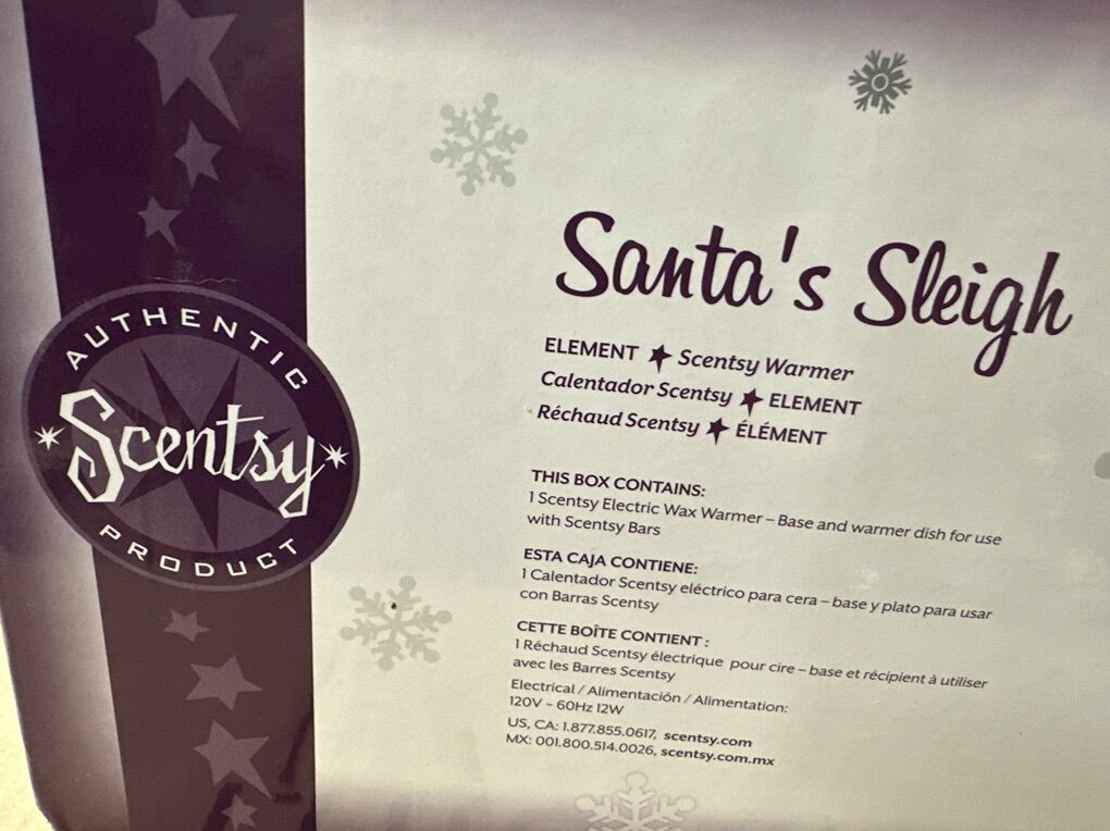 Scentsy Santas's Sleigh