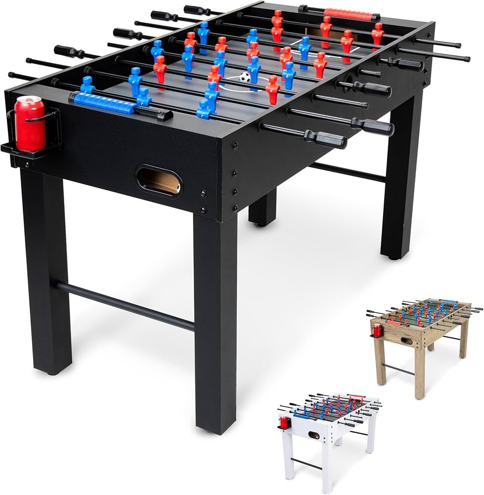 GoSports 48 Inch Foosball Table for Home, Office or Game Room – Choose Color