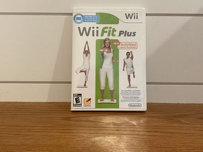 Nintendo Wii Fit Plus Game & Manual - Tested Working - Does NOT Include Balance Board