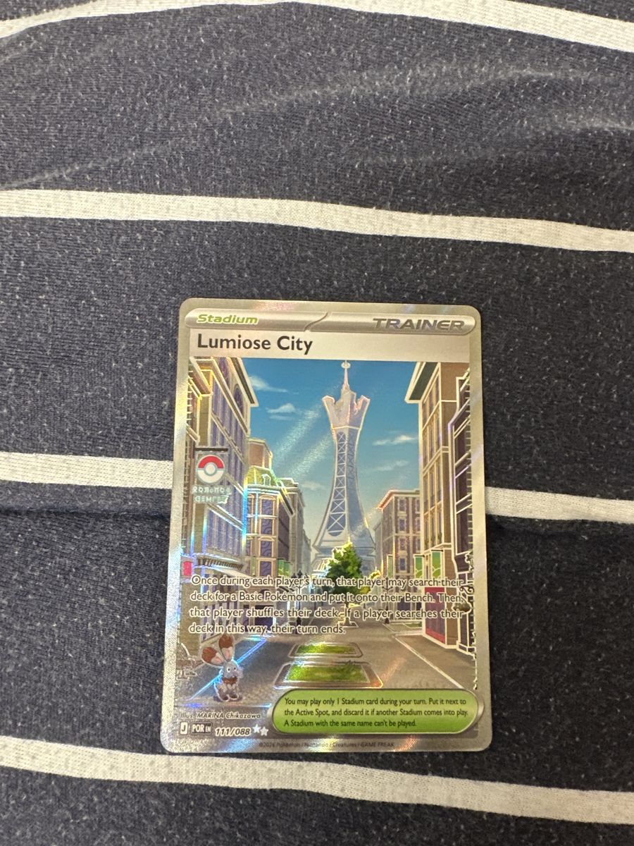 Pokemon XY Lumios City 111/088 Holo Rare Trainer Card Japanese TCG NM-Mint