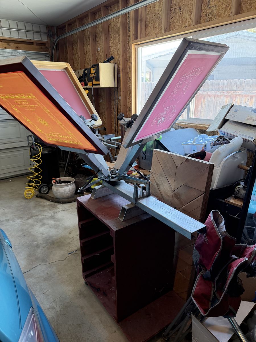 Full Screen Printing Setup