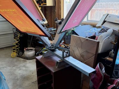 Full Screen Printing Setup
