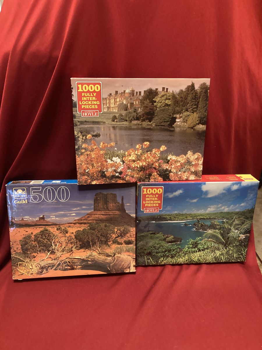 Vintage Puzzles New In Box 10 Dollars Each