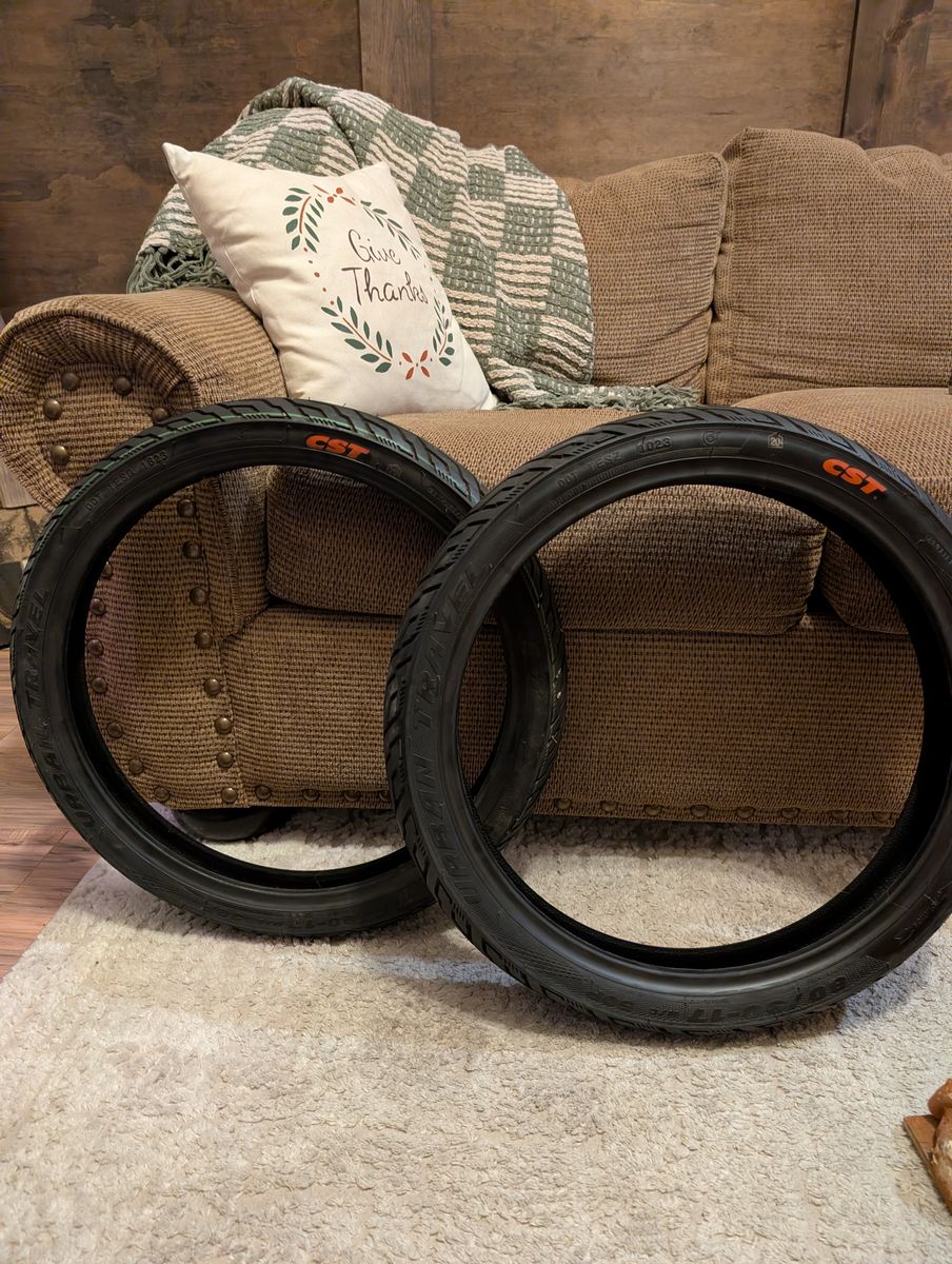 For Talaria xxx- Front and rear. 70/90-17, 80/90-17 supermotos