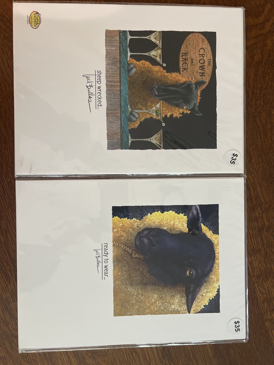 Signed Will Bullas PrintS