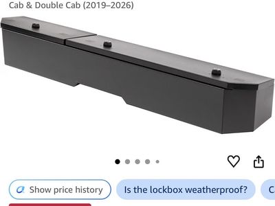 Tuffy Security Underseat Lockbox for Silverado & Sierra Crew/Double Cab (2019-2026) with 3-Digit Combination Lock