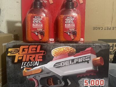Nerf Pro Gelfire Legion Blaster & 2 Refill Packs
