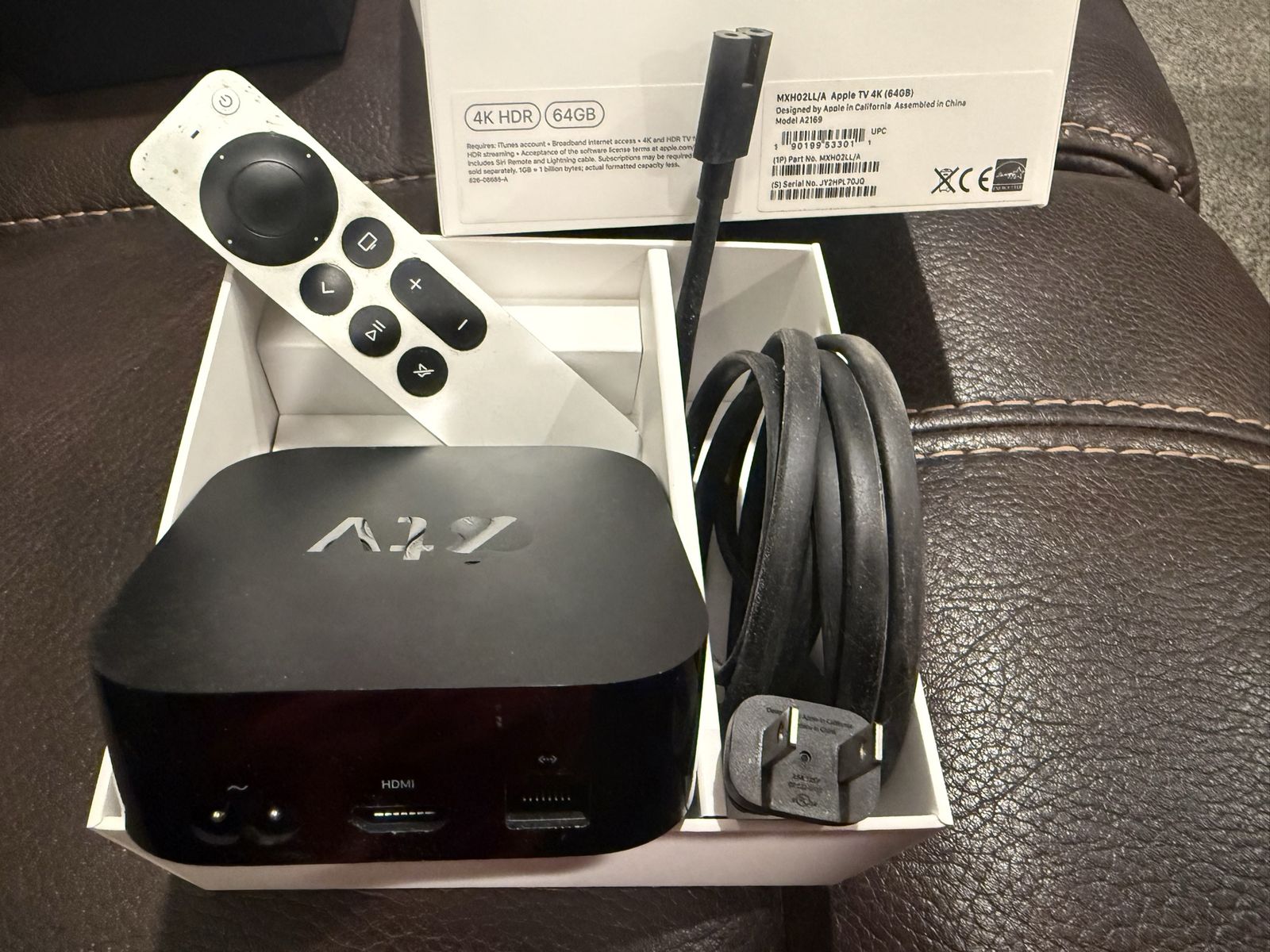 Apple Tv 4K Hdr 64Gb Model A2169