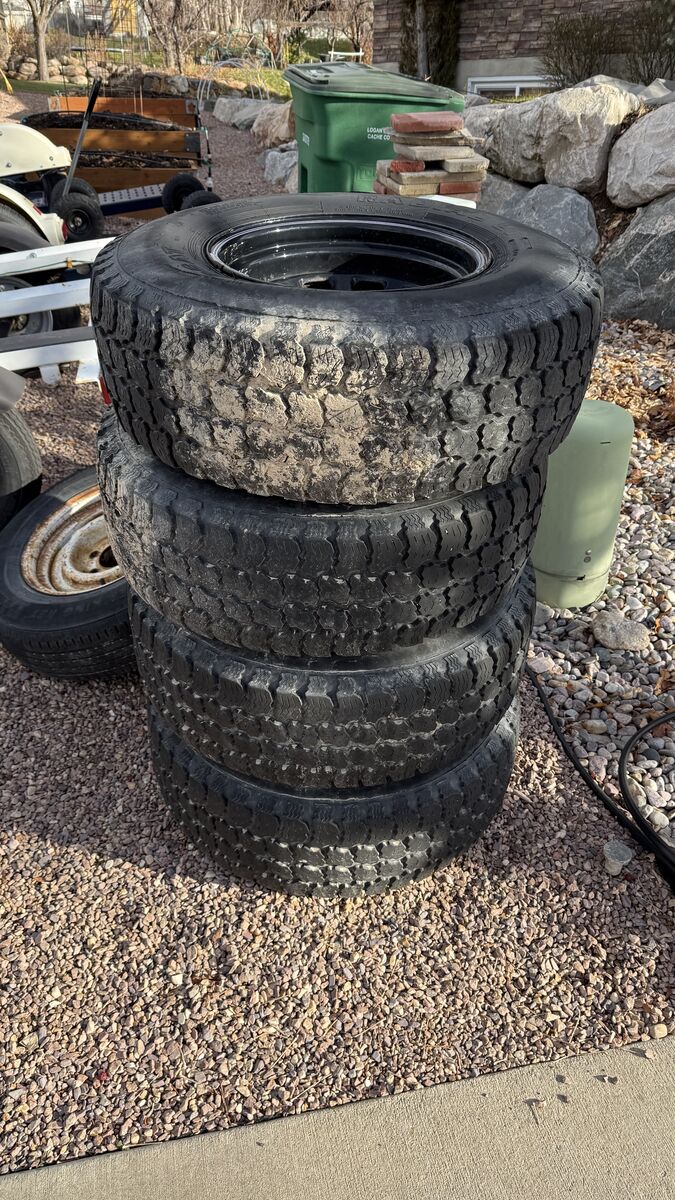 Steel Wheels for GMC/Chevy, 6x5.5 bolt pattern, 15 wheel