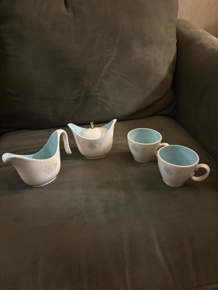 Creamer & Sugar Bowl Taylor Smith & Taylor