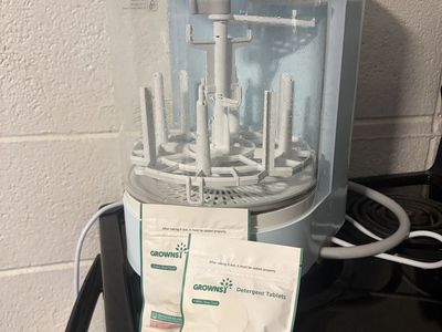 Baby bottle washer/sterilizer and dryer