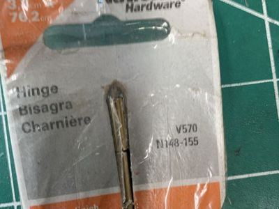 National Hardware Brass Finish Hinge V570 N148-155 (1-1/2 in x 30 in)