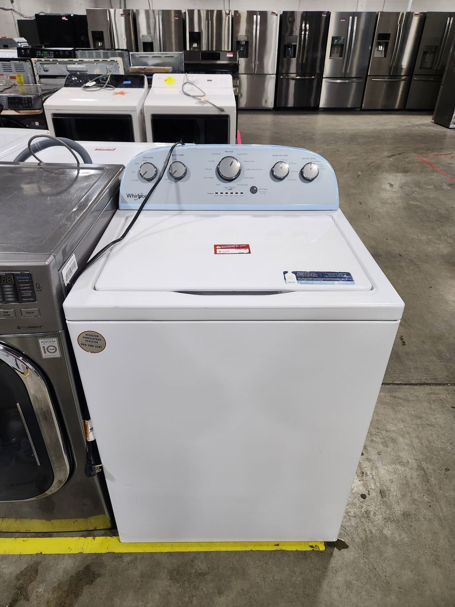 BEAUTIFUL WHIRLPOOL LIKE NEW TOPLOAD WASHER! W-WARRANTY