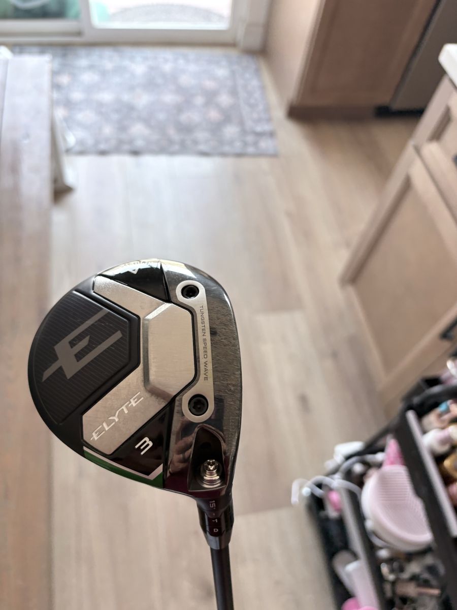Mint Callaway Elyte 3 wood. X stiff