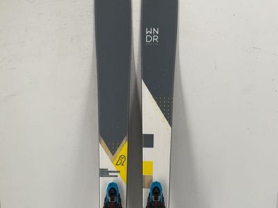 2021 WNDR Vital 100 Camber w/ Salomon S/Lab Shift 13 AT Bindings *3 Mounts*