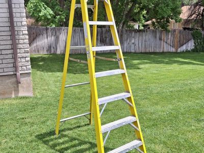 Warner 8 foot fiberglass ladder