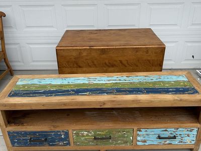 Beautiful Rustic Reclaimed Wood TV Stand/Media Console
