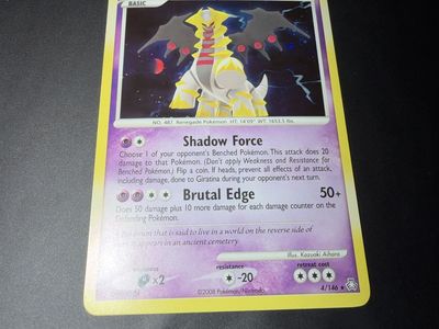 Giratina LV. 52 Pokemon card