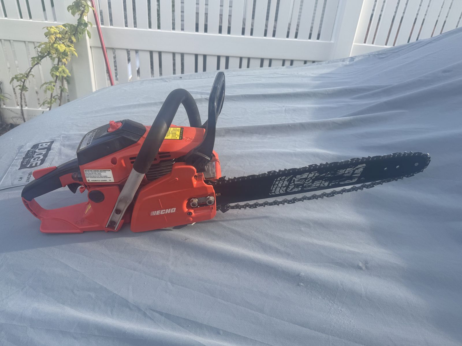 16” Echo 370 CS Chainsaw 36cc
