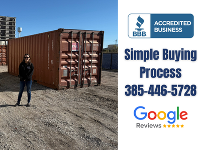20ft Shipping Container One Trip – For Sale – Salt Lake City