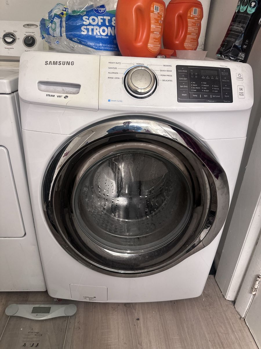 Samsung Front Load Washer & Whirlpool Top Load Dryer Set - White NEED GONE ASAP