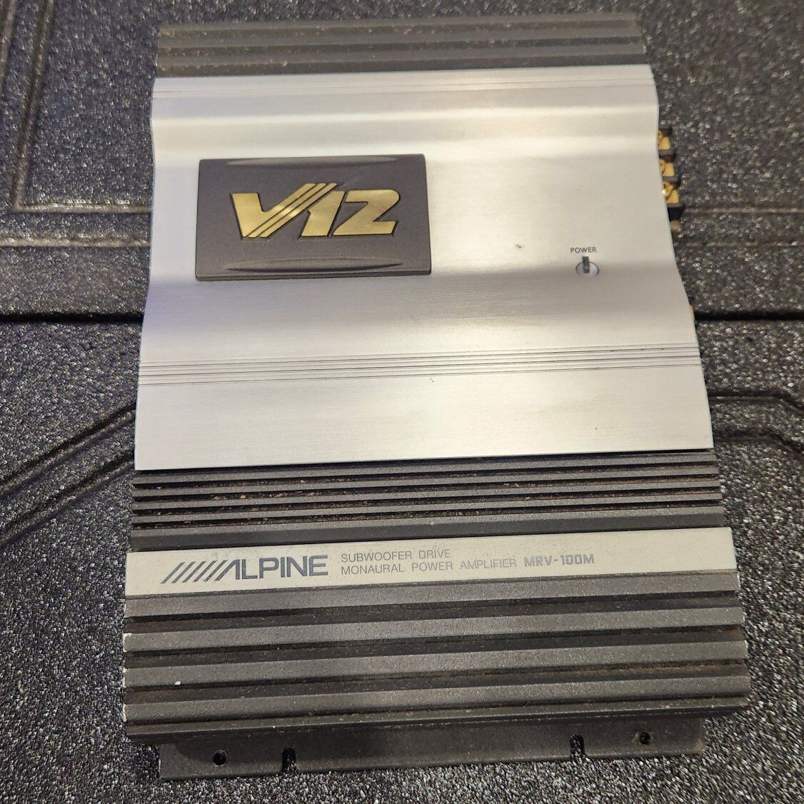 Alpine MRV-100M monoblock amplifier