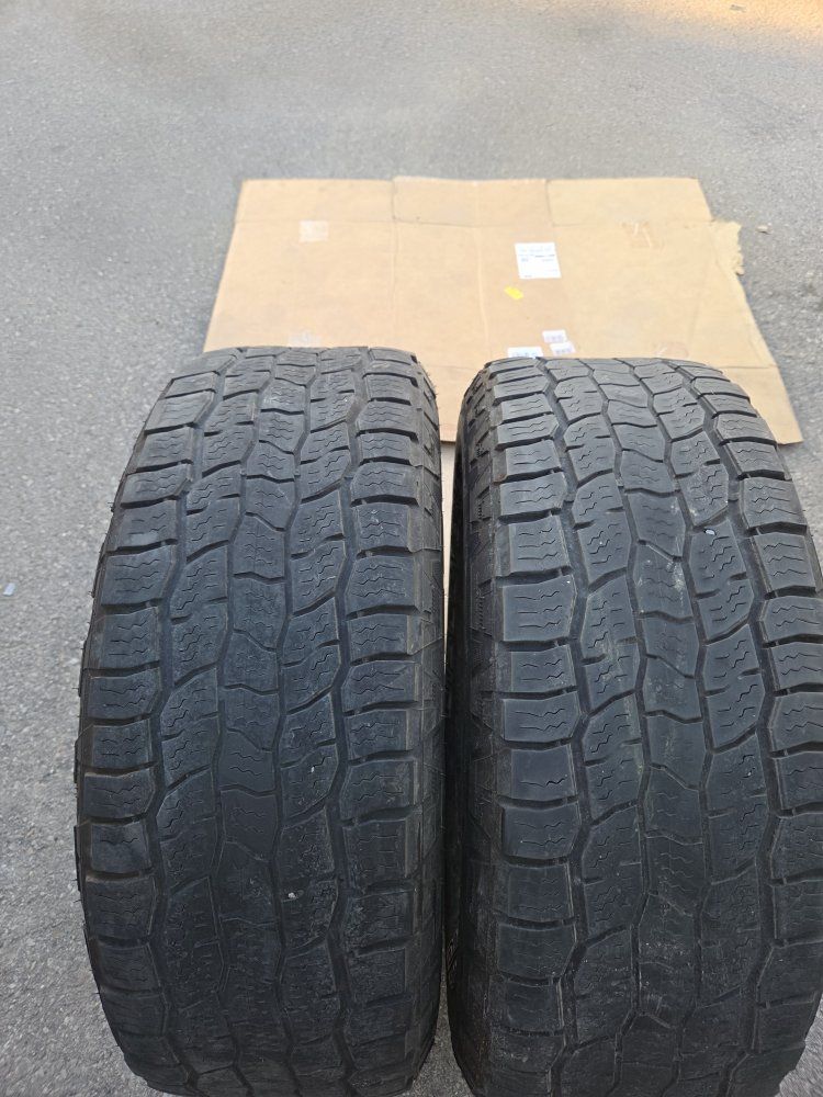 Pair of 265/70R17 Cooper Discoverer AT3 265/70/17