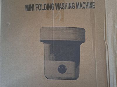 Portable 16L Mini Folding Washing Machine - Compact Collapsible Washer Green