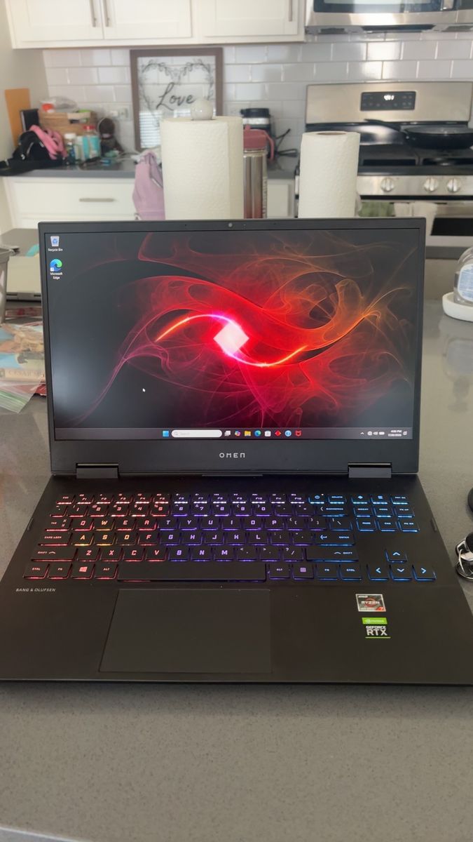 HP OMEN 16 Gaming Laptop AMD Ryzen 7 5800H RTX 3060 8GB RAM 477GB SSD