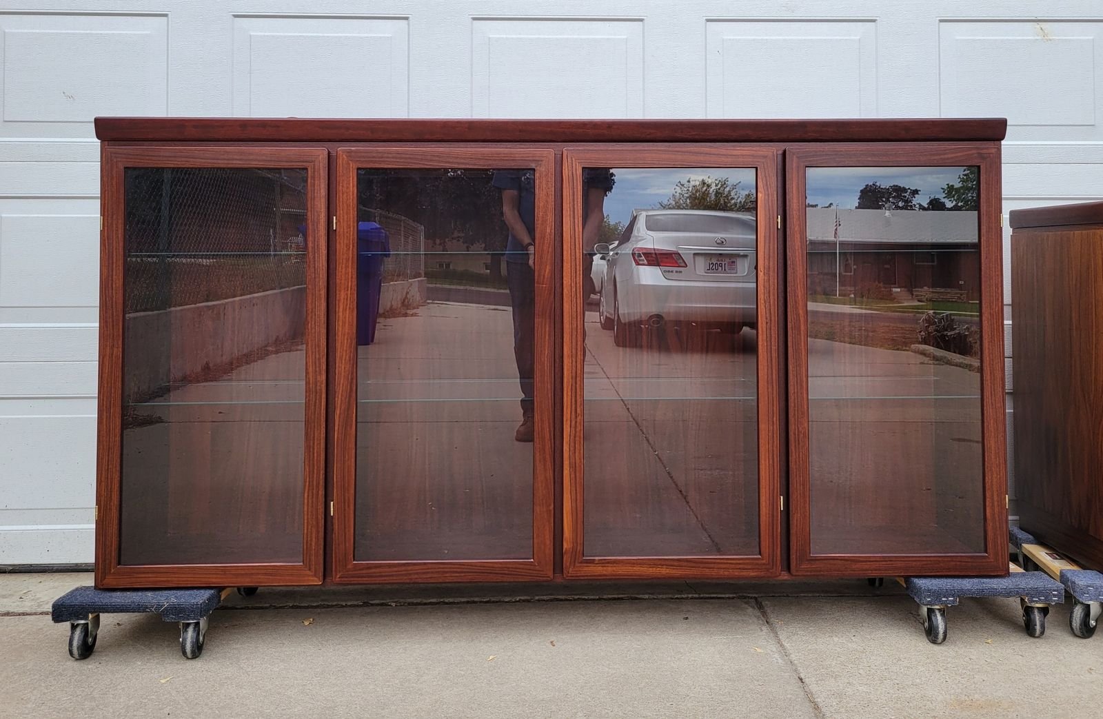 Vintage Mid Century Rosewood Hutch