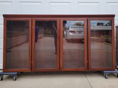 Vintage Mid Century Rosewood Hutch