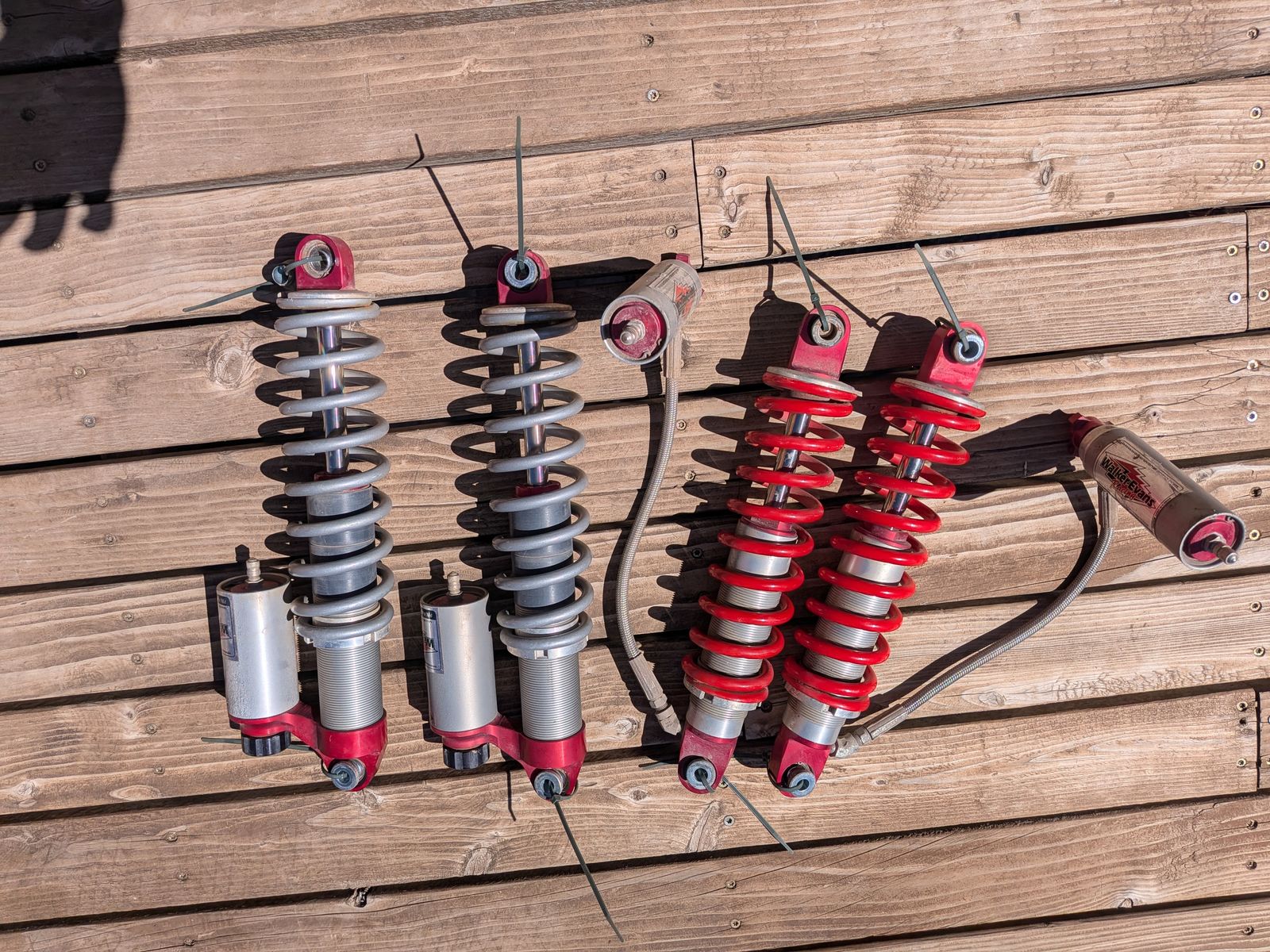 Walker Evans Front and Rear shocks for Pioneer 500/520