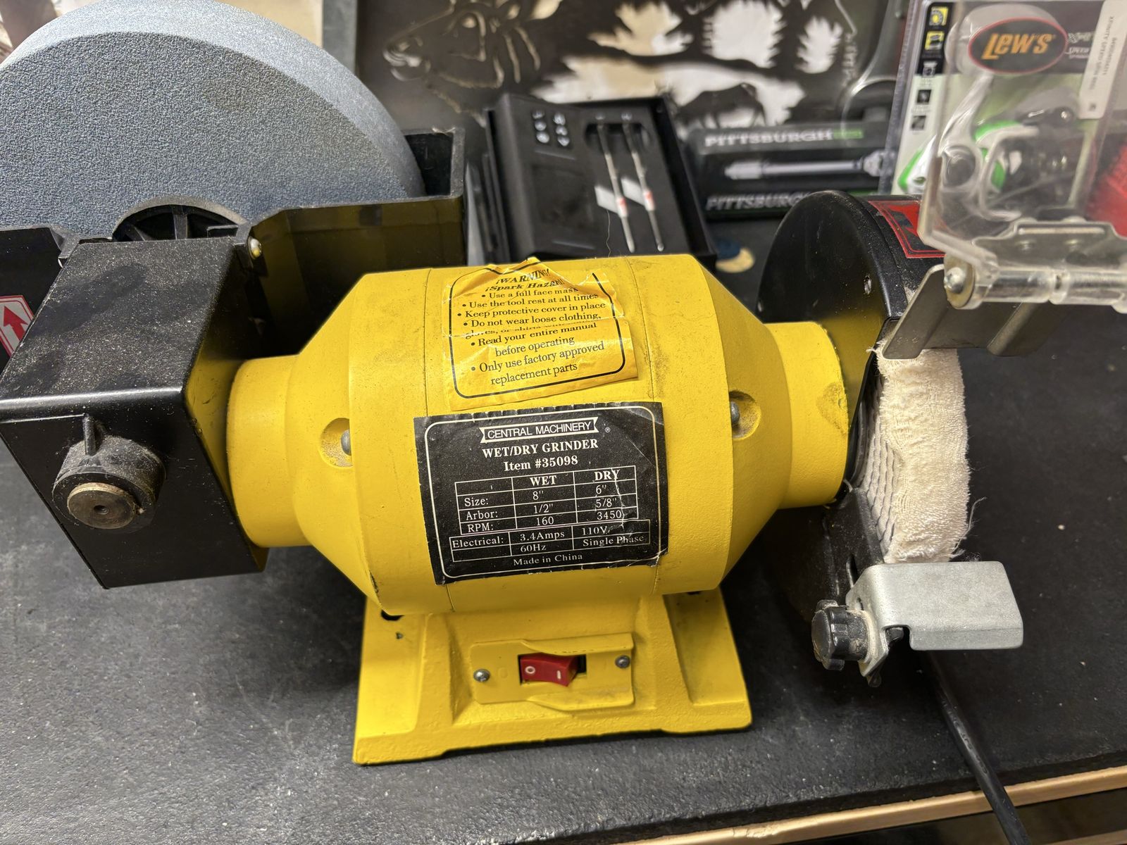 Grinder and polisher
