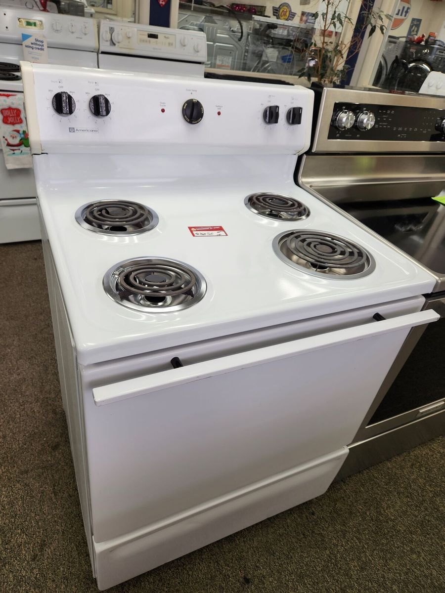 NICE AMERICANA COIIL TOPLOAD RANGE! W-WARRANTY