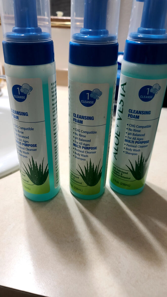 ConvaTec Aloe Vesta Cleansing Foam 8 oz