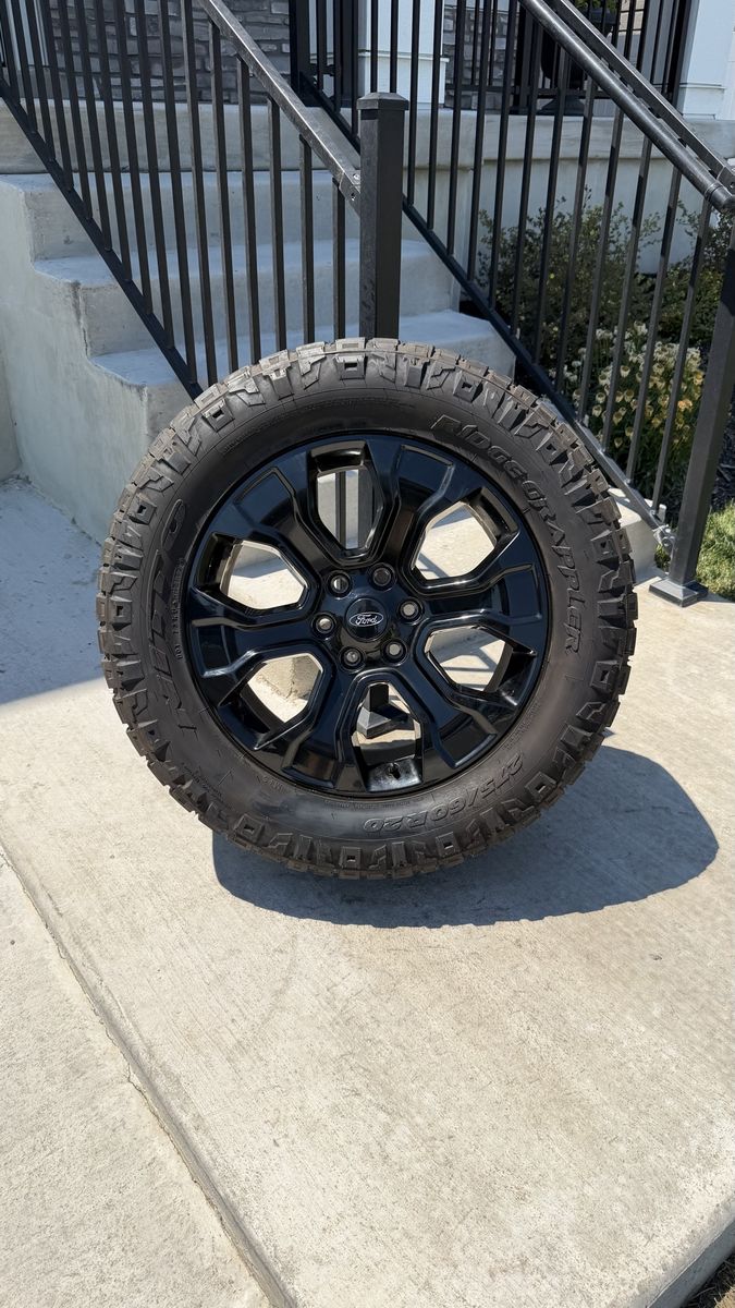 Ford F150 Expedition Rims and Tires 275/60R20 Nitto Ridge Grappler